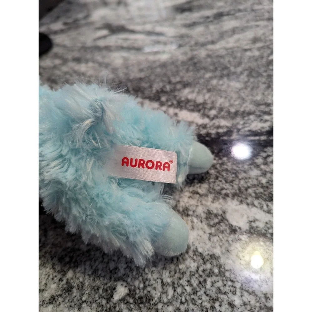 Aurora Aqua Llama Mini Flopsie 8